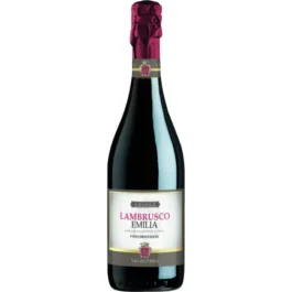 Wino czerwone półsłodkie musujące LAMBRUSCO EMILIA Lambrusco 0,75l