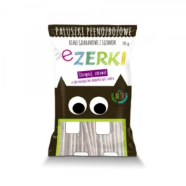 Paluszki grahamowe białe z sezamem 70g eZERKI