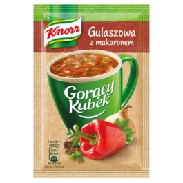 Gorący Kubek Gulaszowa z makaronem 16g Knorr