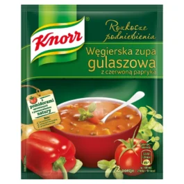 Węgierska zupa gulaszowa z czerwoną papryką 60g Knorr