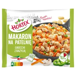 Makaron na patelnię gnocchi z bazylią 450g Hortex