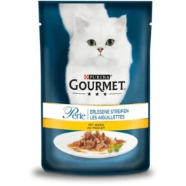 Mokra karma dla kotów Perle z kurczakiem 85g Gourmet