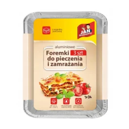 Foremki aluminiowe do pieczenia i zamrażania 3 szt. Jan Niezbędny