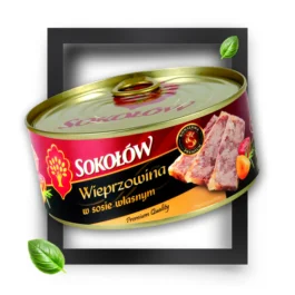 Wieprzowina w sosie własnym 300g Sokołów