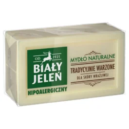 Hipoalergiczne Mydło Naturalne Kostka 150g Biały Jeleń