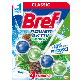 Bref Power Aktiv WC Kulki Sosnowy Las 50G