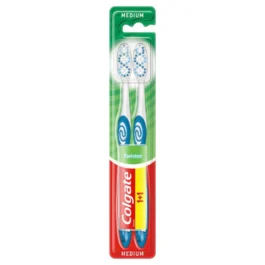 Szczoteczka do Zębów Medium Colgate Twister 2 sztuki