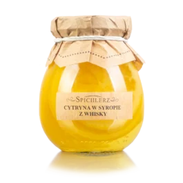 Cytryna w syropie z whisky 260 g Spichlerz