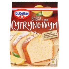 Babka o smaku cytrynowym 375g Dr. Oetker