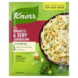 Fix spaghetti 4 sery z brokułami 39g Knorr