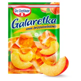 Galaretka o smaku brzoskwiniowym 72g Dr. Oetker