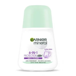 Antyperspirant Roll-On Garnier Mineral 6w1 Protection 48H Floral Fresh 50ml