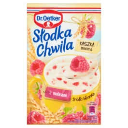 Kaszka manna z malinami Słodka Chwila 49g Dr. Oetker