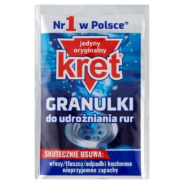 Kret Do Rur Granulki Saszetka 40g Globa