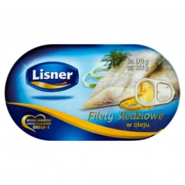 Filety śledziowe w oleju 170g Lisner