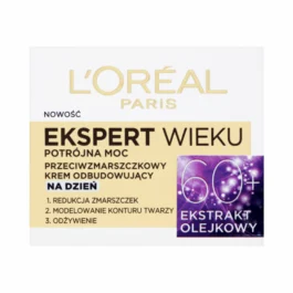 Przeciwzmarszczkowy Krem Odbudowujący 60+ Na Dzień 50ml Loreal Ekspert Wieku