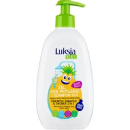 Żel pod prysznic i szampon 2w1 500 ml Luksja Kids Ananas