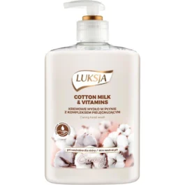 Mydło W Płynie Milk & Vitamins Kremowe 500ml Luksja Creamy Cotton