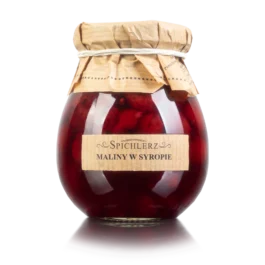 Maliny w syropie 280 g Spichlerz