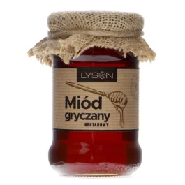 Miód gryczany 400g Łysoń