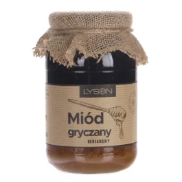 Miód gryczany 1250g Łysoń