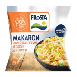 Makaron penne z warzywami w sosie serowym 450g Frosta