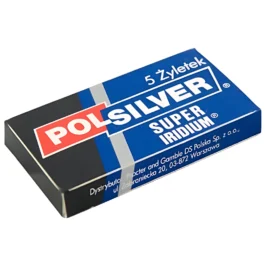 Żyletki Polsilver Super Irydium 5 sztuk