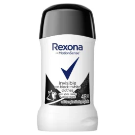 Antyperspirant Sztyft Damski Rexona Invisible Black+White 48H 40ml