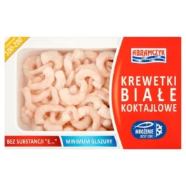 Krewetki białe koktajlowe rozmiar 100-200 225 g Abramczyk