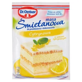 Masa śmietanowa Cytrynowa 70g Dr. Oetker