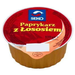 Paprykarz szczeciński z łososiem 130g Seko