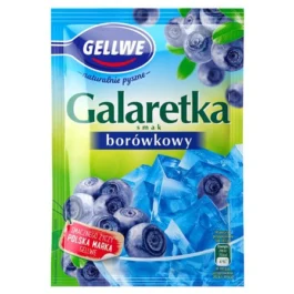 Galaretka smak borówkowy 72g Gellwe