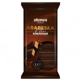 Wafle Arabeska de luxe kakaowa 190 g Skawa