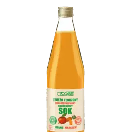 Sok jabłko-marchew 100%  330ml Społem PSS