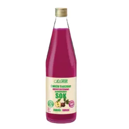Sok świeżo tłoczony, niepasteryzowany, jednodniowy jabłko-burak 100%  330ml Społem PSS