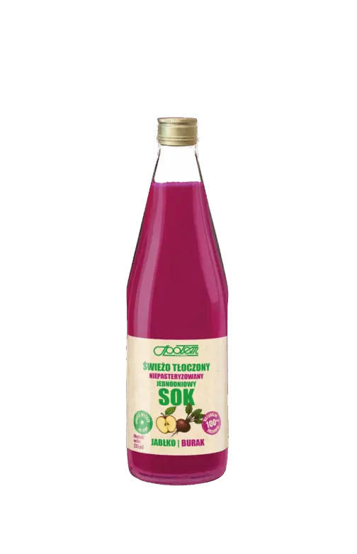 Sok jabłko-burak 100%  330ml Społem PSS