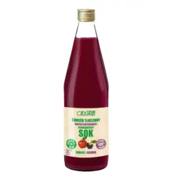 Sok świeżo tłoczony, niepasteryzowany, jednodniowy jabłko-aronia  330ml Społem PSS