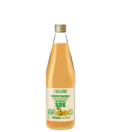 Sok świeżo tłoczony, niepasteryzowany, jednodniowy gruszka-cytryna 330ml Społem PSS