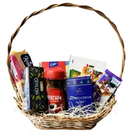 Kosz prezentowy świąteczny nr 3